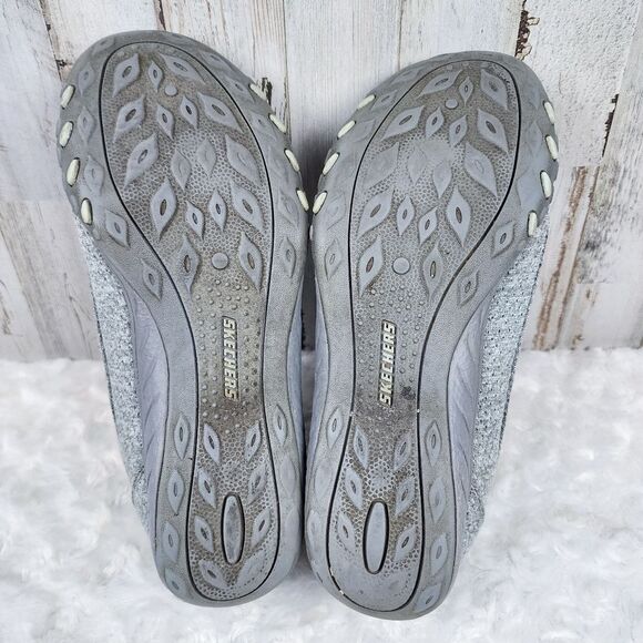 Skechers Relaxed Fit Sneakers Gray Size 8.5 - Picture 6 of 10